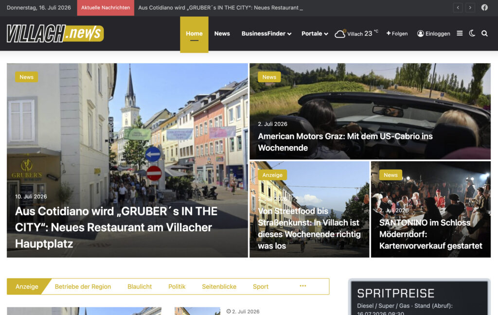 creativomedia projekte villacher news